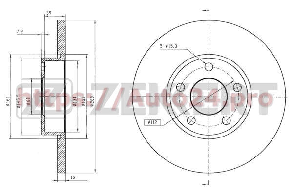 BS-5078 Zekkert для VAG 4AO615301B