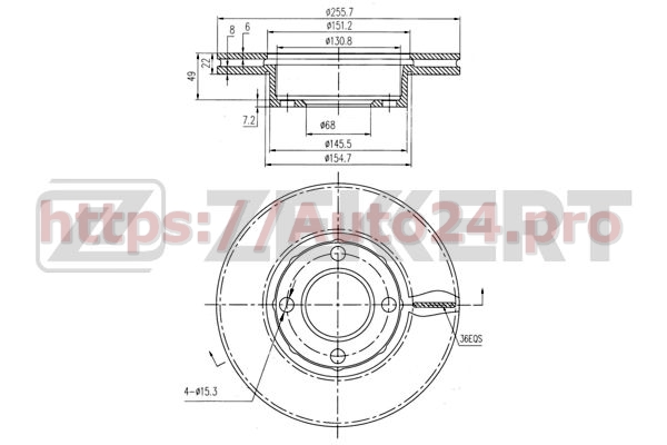 BS-5081 Zekkert для VAG 895615301A