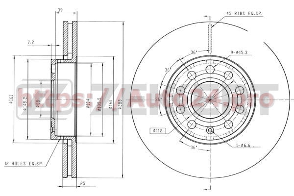 BS-5083 Zekkert для VAG 4A0615301D