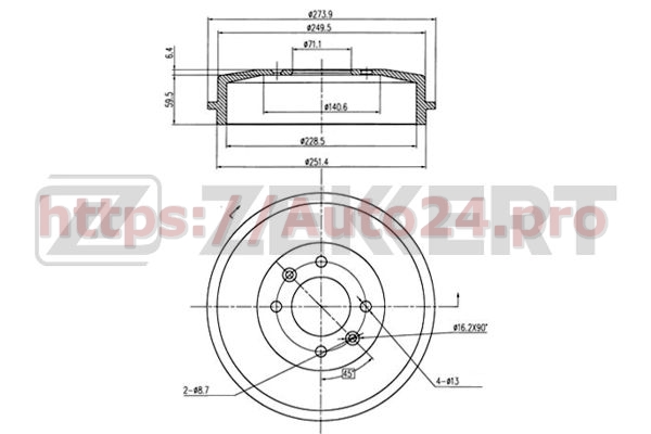 BS-5098 Zekkert для CITRO?NPEUGEOT 95600003