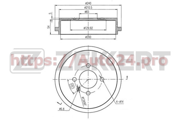BS-5102 Zekkert для CHERY A113502031BB