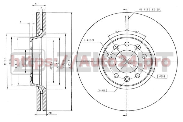 BS-5104 Zekkert для CITRO?NPEUGEOT 424925