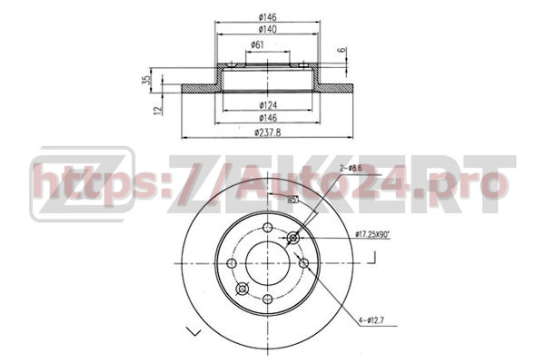 BS-5105 Zekkert для RENAULT 6001549211