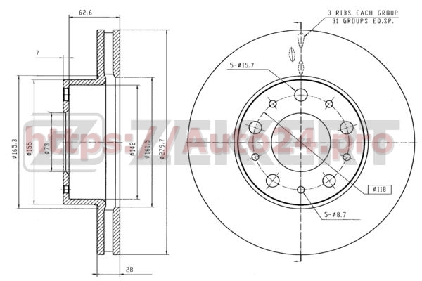 BS-5108 Zekkert для CITRO?NPEUGEOT 424929