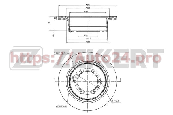 BS-5137 Zekkert для MITSUBISHI MB618797