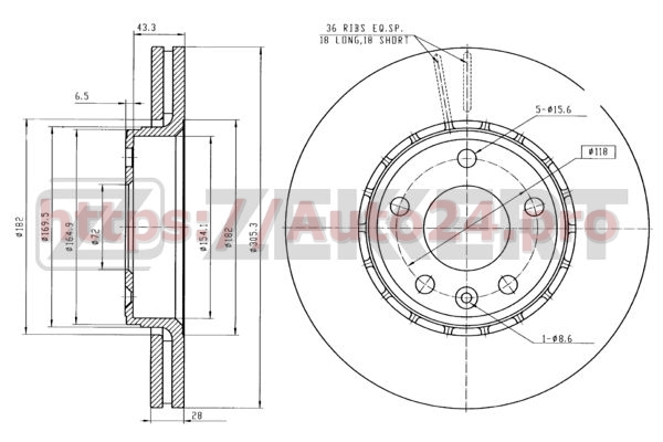 BS-5141 Zekkert для VAUXHALL 4413734