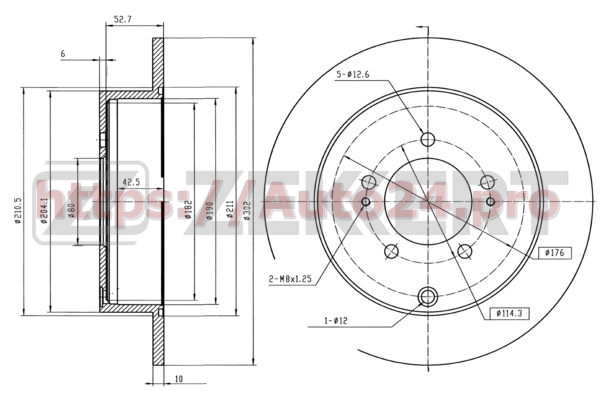 BS-5158 Zekkert для CITRO?NPEUGEOT 4249F4