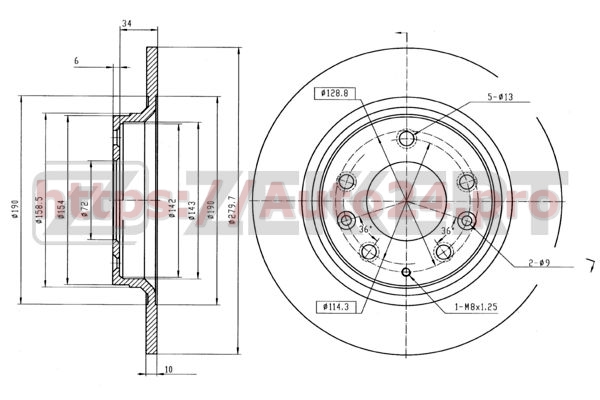 BS-5161 Zekkert для MAZDA N1236251