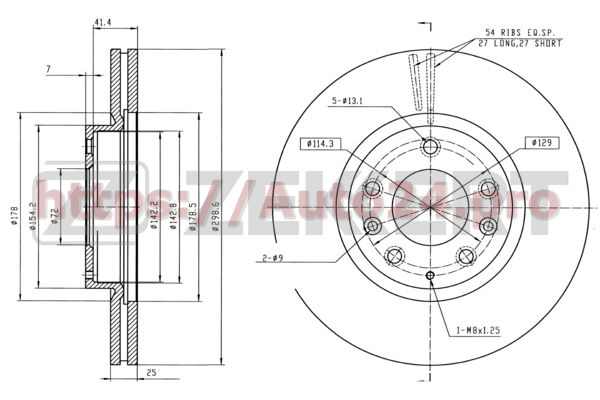 BS-5162 Zekkert для FAW 5DA026251