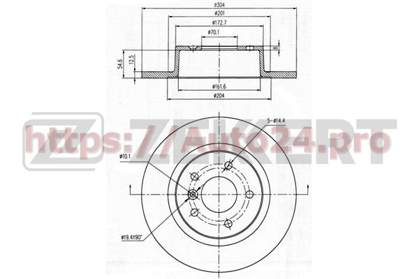 BS-5165 Zekkert для LAND ROVER SDB000470