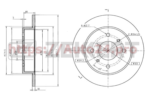 BS-5176 Zekkert для NISSAN 532065M311