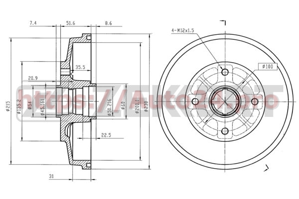 BS-5189 Zekkert для KIA 0K30A26251A