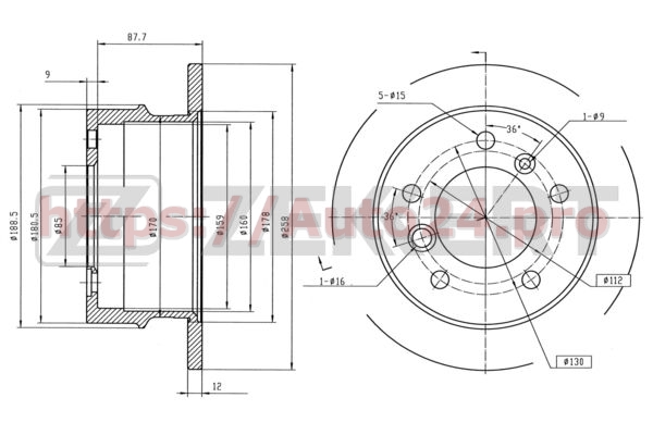 BS-5200 Zekkert для MERCEDES BENZ 901423081204