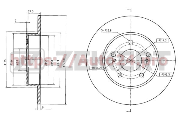 BS-5206 Zekkert для NISSAN 4320631U10