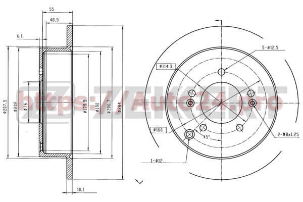 BS-5207 Zekkert для HYUNDAI 584112Y300