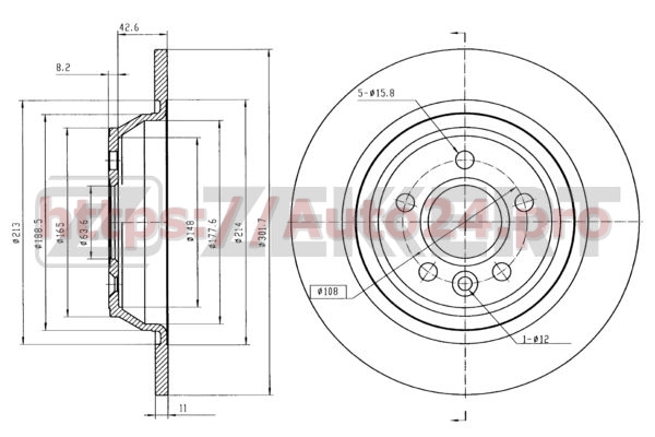 BS-5212 Zekkert для FORD 1385590