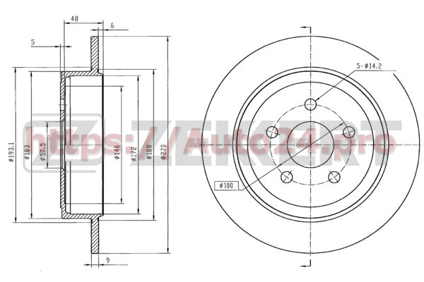 BS-5240 Zekkert для DODGE 4616433