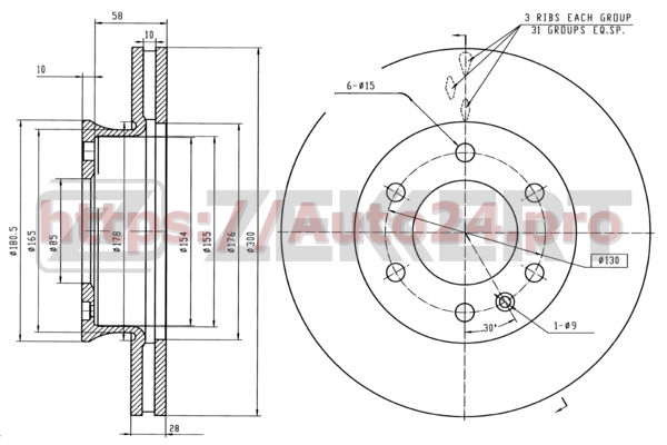 BS-5256 Zekkert для MERCEDES BENZ 9064210012