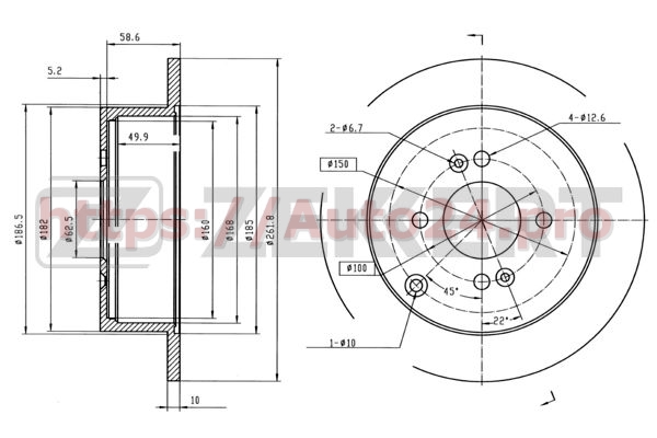 BS-5262 Zekkert для KIA 584111G300