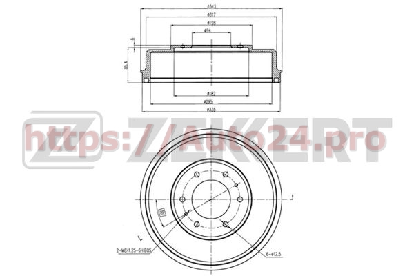 BS-5272 Zekkert для MITSUBISHI MN102439