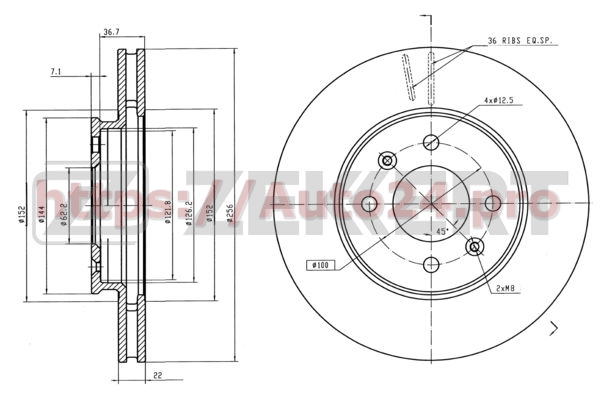 BS-5276 Zekkert для HYUNDAI 517121R000