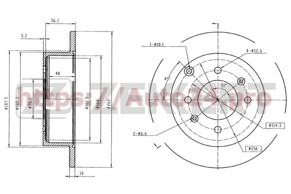 BS-5297 Zekkert для KIA 5841138310