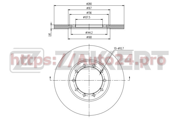 BS-5330 Zekkert для FORD 1371420