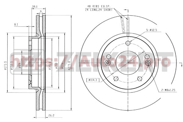 BS-5349 Zekkert для HYUNDAI 5171226000