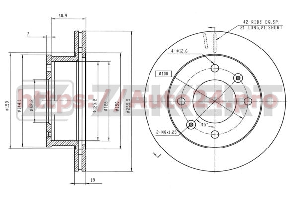 BS-5390 Zekkert для HYUNDAI 517121C050