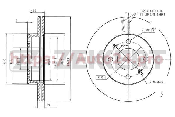 BS-5391 Zekkert для HYUNDAI 517121C000