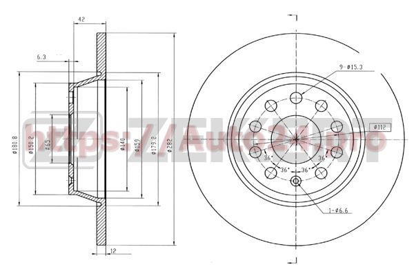 BS-5398 Zekkert для VAG 1K0615601M