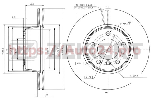 BS-5400 Zekkert для BMW 6756745