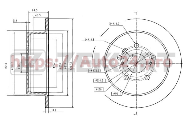 BS-5403 Zekkert для TOYOTA 4243148041