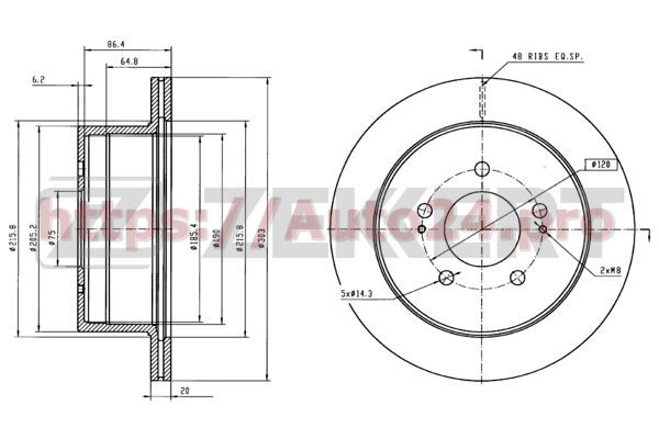 BS-5409 Zekkert для HYUNDAI 583294A450