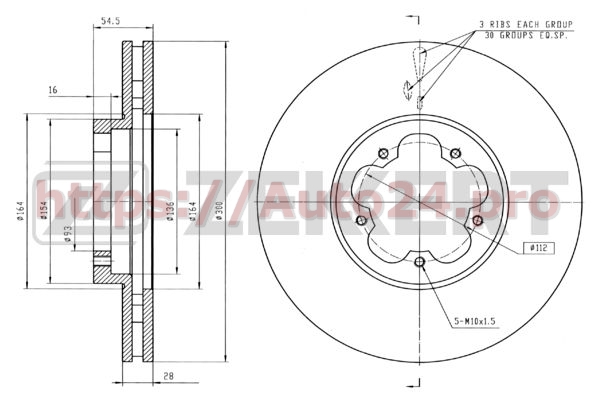 BS-5424 Zekkert для FORD 6C111125AA