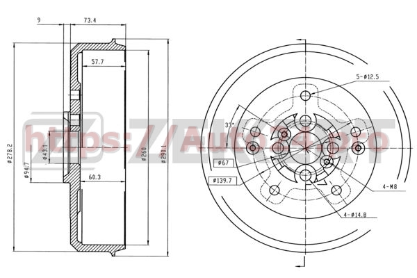 BS-5448 Zekkert для KIA 0K04026251