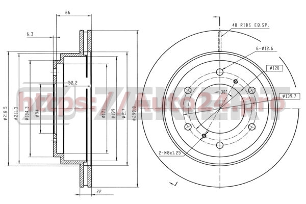 BS-5471 Zekkert для MITSUBISHI MR418067