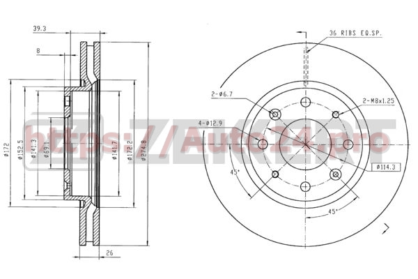 BS-5476 Zekkert для KIA 517122F100