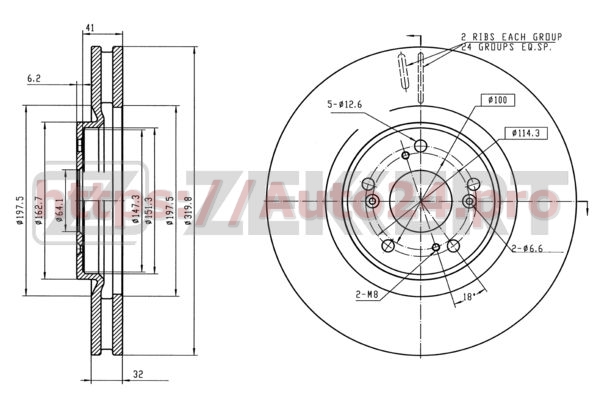 BS-5495 Zekkert для HONDA 45251TL0G50