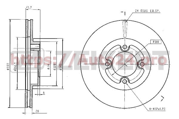 BS-5502 Zekkert для TOYOTA 4351228051