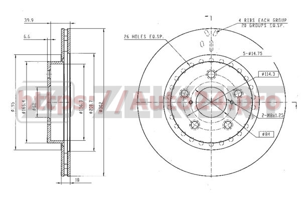 BS-5508 Zekkert для TOYOTA 4351242010