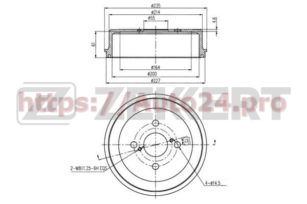 BS-5515 Zekkert для TOYOTA 4243112180