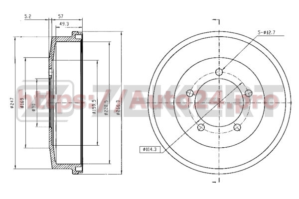 BS-5522 Zekkert для MITSUBISHI MB895659