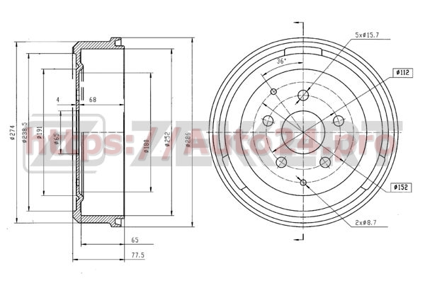 BS-5525 Zekkert для VAG 251609615