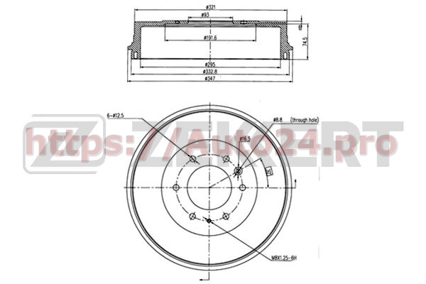 BS-5526 Zekkert для FORD 1733773
