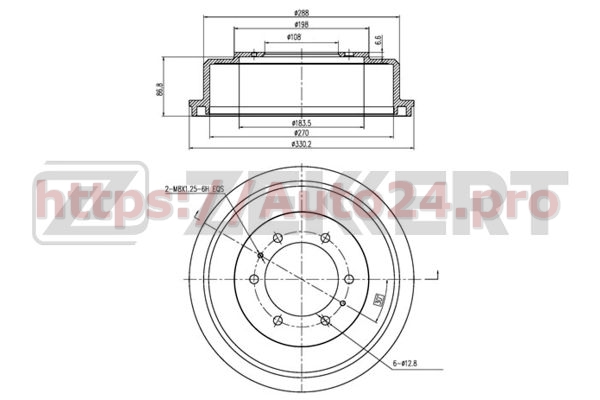 BS-5530 Zekkert для MITSUBISHI MB895470