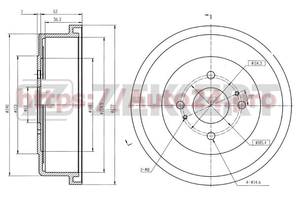 BS-5532 Zekkert для TOYOTA 4243120032