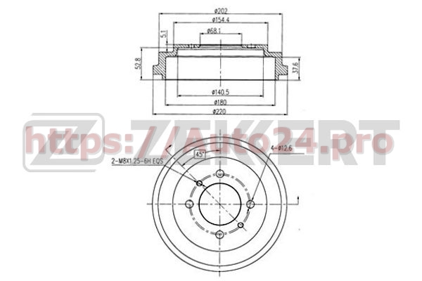 BS-5547 Zekkert для NISSAN 4320650Y10