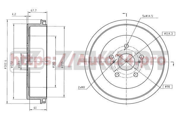 BS-5553 Zekkert для TOYOTA 4243128040