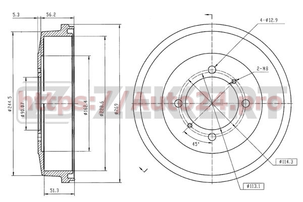 BS-5558 Zekkert для mitsubishi MB587937